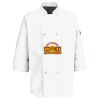 Eight Pearl Button Chef Coat with Thermometer Pocket Thumbnail