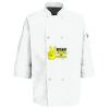 Eight Pearl Button Chef Coat with Thermometer Pocket Thumbnail