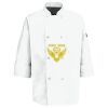 Eight Pearl Button Chef Coat with Thermometer Pocket Thumbnail