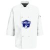 Eight Pearl Button Chef Coat with Thermometer Pocket Thumbnail