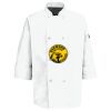 Eight Pearl Button Chef Coat with Thermometer Pocket Thumbnail