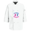 Eight Pearl Button Chef Coat with Thermometer Pocket Thumbnail