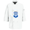 Eight Pearl Button Chef Coat with Thermometer Pocket Thumbnail