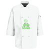 Eight Pearl Button Chef Coat with Thermometer Pocket Thumbnail