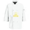 Eight Pearl Button Chef Coat with Thermometer Pocket Thumbnail