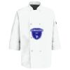 Eight Pearl Button Chef Coat with Thermometer Pocket Thumbnail