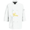Eight Pearl Button Chef Coat with Thermometer Pocket Thumbnail