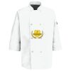 Eight Pearl Button Chef Coat with Thermometer Pocket Thumbnail