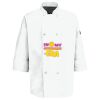 Eight Pearl Button Chef Coat with Thermometer Pocket Thumbnail