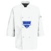 Eight Pearl Button Chef Coat with Thermometer Pocket Thumbnail