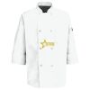 Eight Pearl Button Chef Coat with Thermometer Pocket Thumbnail