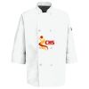 Eight Pearl Button Chef Coat with Thermometer Pocket Thumbnail
