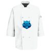 Eight Pearl Button Chef Coat with Thermometer Pocket Thumbnail