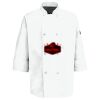 Eight Pearl Button Chef Coat with Thermometer Pocket Thumbnail