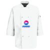 Eight Pearl Button Chef Coat with Thermometer Pocket Thumbnail