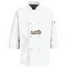 Eight Pearl Button Chef Coat with Thermometer Pocket Thumbnail