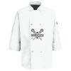 Eight Pearl Button Chef Coat with Thermometer Pocket Thumbnail
