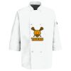 Eight Pearl Button Chef Coat with Thermometer Pocket Thumbnail