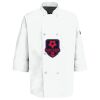 Eight Pearl Button Chef Coat with Thermometer Pocket Thumbnail