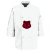 Eight Pearl Button Chef Coat with Thermometer Pocket Thumbnail