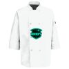 Eight Pearl Button Chef Coat with Thermometer Pocket Thumbnail