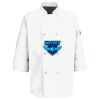 Eight Pearl Button Chef Coat with Thermometer Pocket Thumbnail