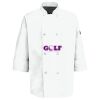 Eight Pearl Button Chef Coat with Thermometer Pocket Thumbnail