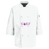 Eight Pearl Button Chef Coat with Thermometer Pocket Thumbnail