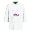 Eight Pearl Button Chef Coat with Thermometer Pocket Thumbnail