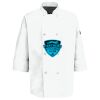 Eight Pearl Button Chef Coat with Thermometer Pocket Thumbnail