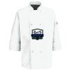 Eight Pearl Button Chef Coat with Thermometer Pocket Thumbnail