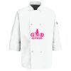 Eight Pearl Button Chef Coat with Thermometer Pocket Thumbnail