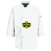Eight Pearl Button Chef Coat with Thermometer Pocket Thumbnail