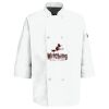 Eight Pearl Button Chef Coat with Thermometer Pocket Thumbnail
