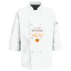 Eight Pearl Button Chef Coat with Thermometer Pocket Thumbnail