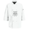 Eight Pearl Button Chef Coat with Thermometer Pocket Thumbnail