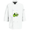 Eight Pearl Button Chef Coat with Thermometer Pocket Thumbnail
