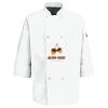 Eight Pearl Button Chef Coat with Thermometer Pocket Thumbnail
