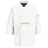 Eight Pearl Button Chef Coat with Thermometer Pocket Thumbnail