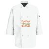 Eight Pearl Button Chef Coat with Thermometer Pocket Thumbnail
