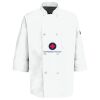 Eight Pearl Button Chef Coat with Thermometer Pocket Thumbnail