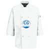 Eight Pearl Button Chef Coat with Thermometer Pocket Thumbnail