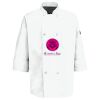 Eight Pearl Button Chef Coat with Thermometer Pocket Thumbnail