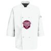 Eight Pearl Button Chef Coat with Thermometer Pocket Thumbnail