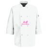 Eight Pearl Button Chef Coat with Thermometer Pocket Thumbnail