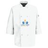 Eight Pearl Button Chef Coat with Thermometer Pocket Thumbnail