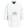 Eight Pearl Button Chef Coat with Thermometer Pocket Thumbnail