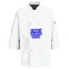 Eight Pearl Button Chef Coat with Thermometer Pocket Thumbnail
