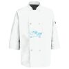 Eight Pearl Button Chef Coat with Thermometer Pocket Thumbnail