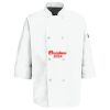 Eight Pearl Button Chef Coat with Thermometer Pocket Thumbnail